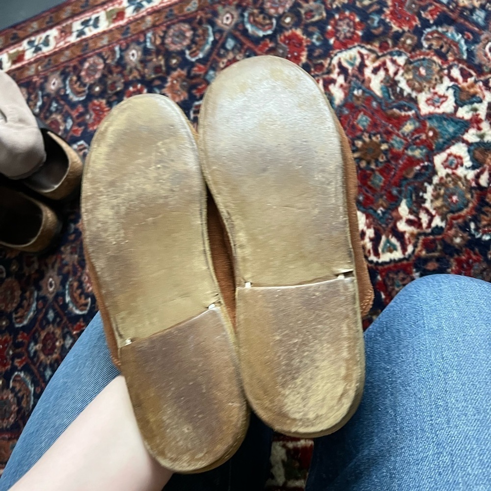 Svony Brown Suede Fur Lined Mules, size 40 - Picture 5 of 7